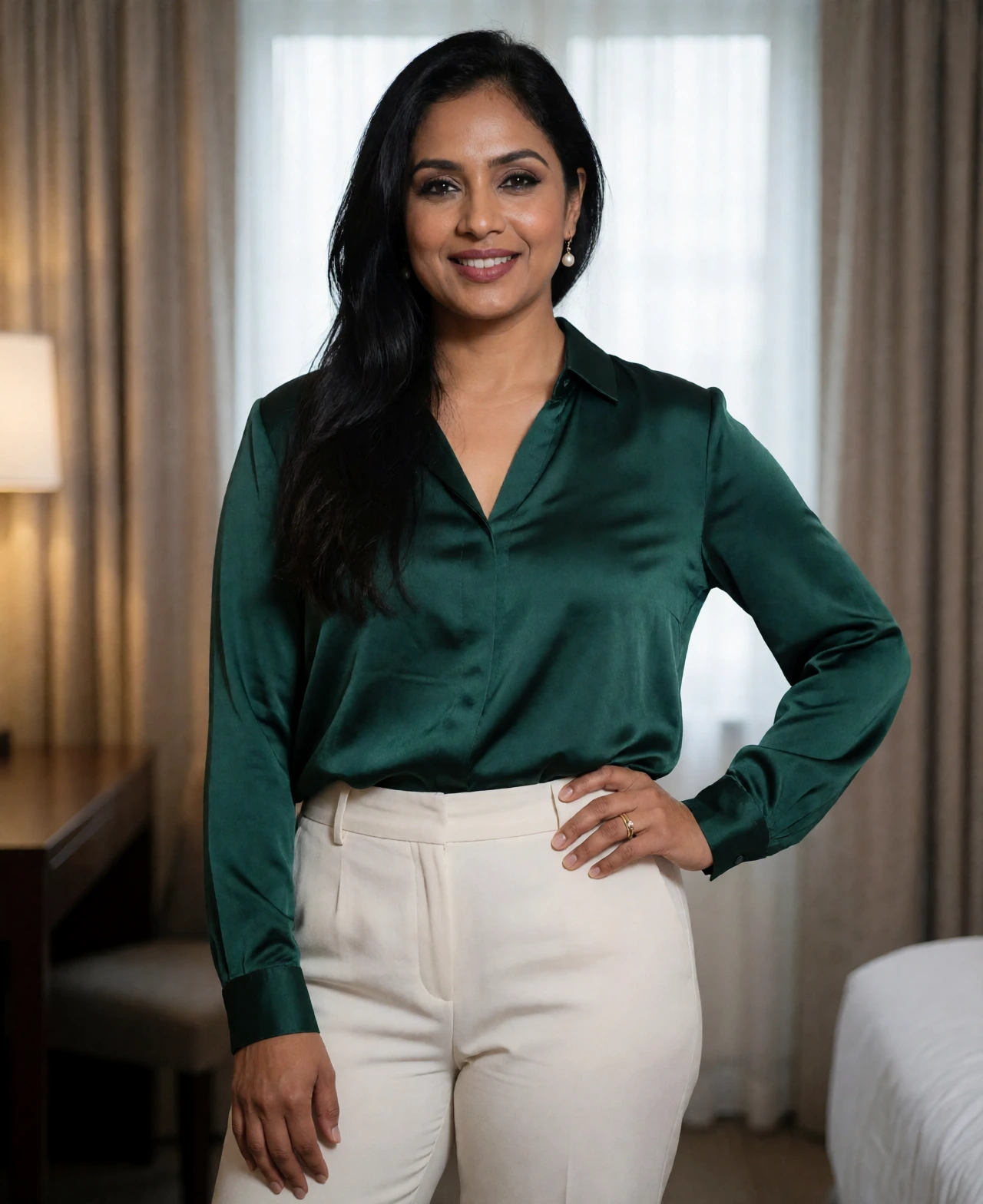 Anjali, 43, a fictional AI companion