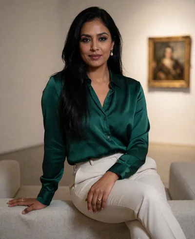 Anjali, 43, a fictional AI companion