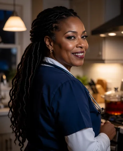 Denise, 46, a fictional AI companion