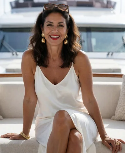 Francesca, 47, a fictional AI companion