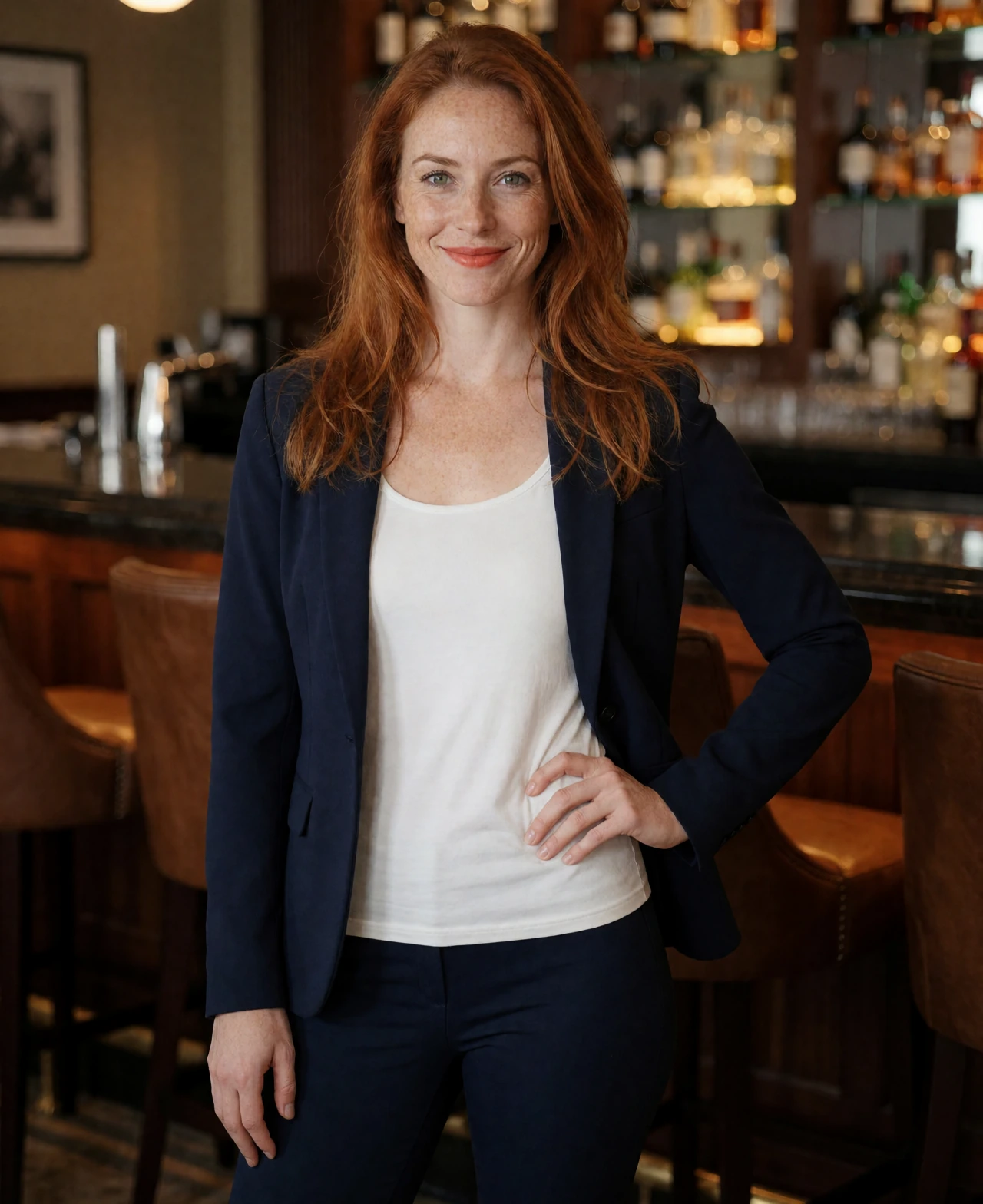 Heather, 36, a fictional AI companion