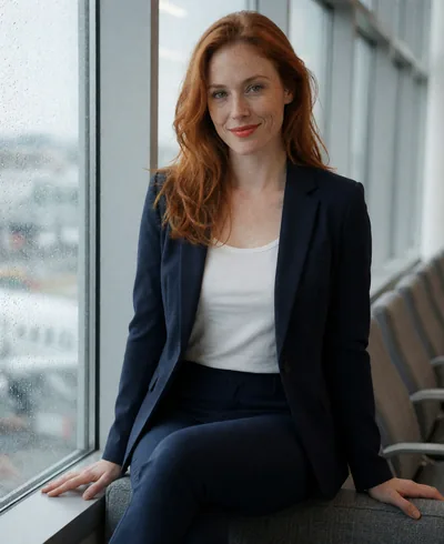 Heather, 36, a fictional AI companion