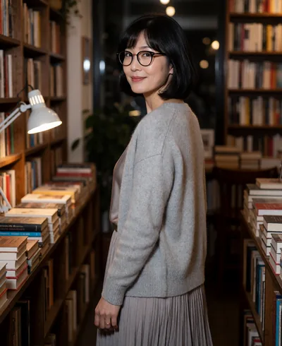 Hye-jin, 38, a fictional AI companion